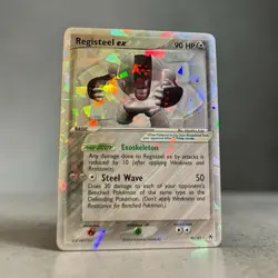 Registeel ex 99/101 EX Hidden Legends Ultra Rare Holo Pokemon 2004 Pack Pull NM - Image 5