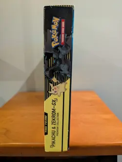 Pokemon Pikachu and Zekrom GX Premium Collection Sealed Tag Team Box - Image 2