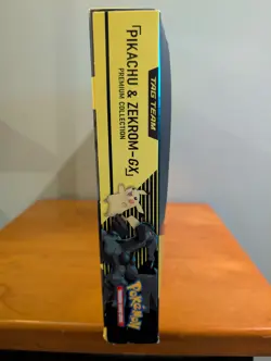 Pokemon Pikachu and Zekrom GX Premium Collection Sealed Tag Team Box - Image 4