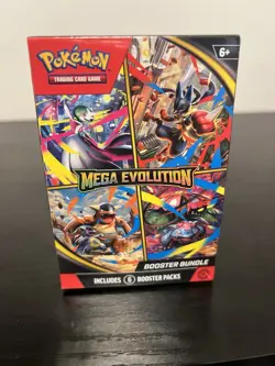 Pokemon Mega Evolution Pokemon TCG Booster Box 6 Packs Gardevoir 6+ - Image 1
