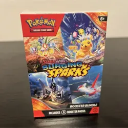 Pokemon Scarlet & Violet Surging Sparks Pokemon TCG Booster Bundle - 6 Packs - Image 1
