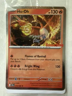 Ho-Oh 010/086 Galaxy GameStop Promo Stamped Sealed - Pokemon Chaos Rising - Image 1