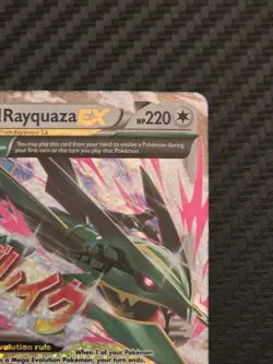M Rayquaza EX Full Art 76/108 Celebrations Ultra Rare Holo Eng 2015 HP 220 - Image 4