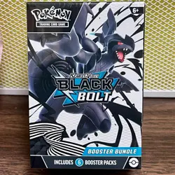 Pokemon TCG Scarlet & Violet Black Bolt Booster Bundle 6 Packs With Bonus Pack - Image 2