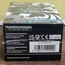 Pokemon TCG Scarlet & Violet Black Bolt Booster Bundle 6 Packs With Bonus Pack - Image 3
