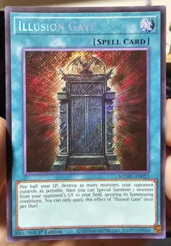 Yu-Gi-Oh Maze Of Muertos Illusion Gate MZMU-EN023 Secret Rare - Image 3
