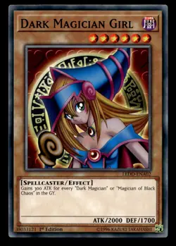 Dark Magician Girl LEDD-ENA02 Common Legendary Dragon Decks Yu-Gi-Oh NM - Image 1