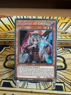 Yugioh Geisteroger und Schneehase MP22-DE255 Secret Rare - Image 1