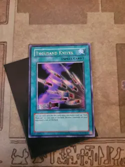 YUGIOH THOUSAND KNIVES PCY-003 SECRET UNLIMITED ED NM - Image 2
