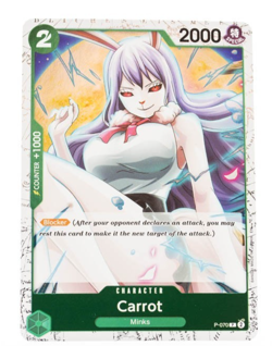 Carrot Foil Promo P-070 One Piece TCG NM - Image 1