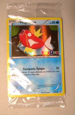 Magikarpe (Magikarp) 22/83 FRENCH 20th Anniv GENERATIONS Toys"R"Us Card MINT! - Image 1