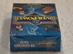 DC OverPower Card Game Starter Deck - Batman/Superman - 1996 Fleer - SEALED - Image 5