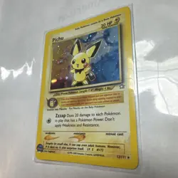 Pokemon Cards: Neo Genesis Rare Holo: Pichu 12/111 - Image 2