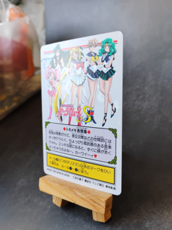 Sailor Mercury - 184 - Sailor Moon S - Vintage 1994 Bandai Carddass Card - Image 4