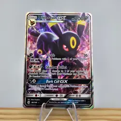 Pokemon Umbreon GX Card 80/149 NM M Sun & Moon Base Set Ultra Rare Holo - Image 1