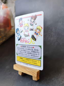 Sailor Mercury - 97 - Sailor Moon S - Vintage 1994 Bandai Carddass Card - Image 4