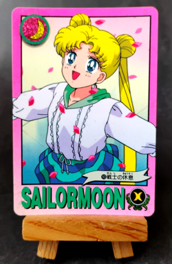 Sailor Moon - 93 - Sailor Moon R - Vintage 1994 Bandai Carddass Card - Image 1