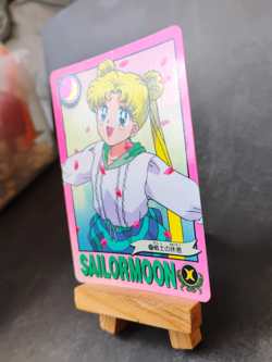 Sailor Moon - 93 - Sailor Moon R - Vintage 1994 Bandai Carddass Card - Image 2