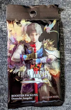 Final Fantasy Opus VII Trading Cards-German - 5 Packs for £9.99 - Image 3
