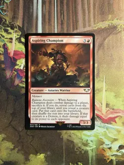 1x Aspiring Champion NM Eng MTG - Warhammer 40,000 - Image 1