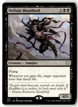 MTG Defiant Bloodlord [C21 - 142] LP 3-51 - Image 1