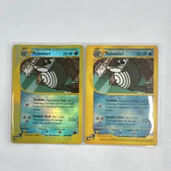 Pokemon TCG Poliwhirl 88/144 Uncommon Skyridge - Reverse Holo (DMG), Normal (HP) - Image 1