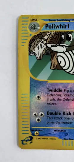 Pokemon TCG Poliwhirl 88/144 Uncommon Skyridge - Reverse Holo (DMG), Normal (HP) - Image 4