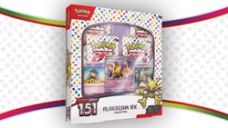 Sealed Pokemon Scarlet & Violet 151 Alakazam EX Collection Box - Image 1
