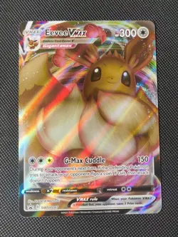 Eevee VMAX SWSH087 Promo Sword & Shield Promo Pokemon NM/M - Image 1