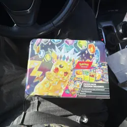 Pokemon TCG: Fall 2024 Collector Chest (Surging Sparks Theme) Pikachu Lunch Box - Image 1