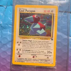 Pokemon TCG Cool Porygon Wotc Promo Holo Promo Basic 50 HP 15/53 2000 English - Image 1