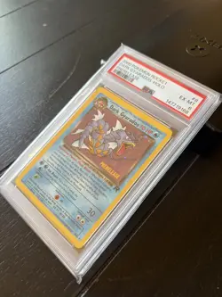 2000 POKEMON ROCKET PRERELEASE #8 DARK GYARADOS-HOLO PSA 6 - Image 1