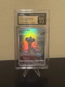 Pokemon TCG CGC Pristine 10 Lapras S12a VSTAR Universe Art Rare Holo JP 177/172 - Image 1