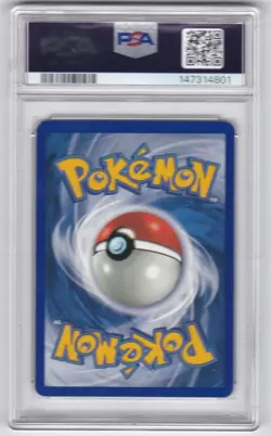 1999 Pokemon Base Set Unlimited Grass Energy PSA 8 - Image 2