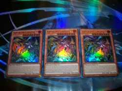 3x Centur-Ion Gargoyle II 1st Edition Ultra Rare MP25-EN185 Yu-Gi-Oh! - Image 1