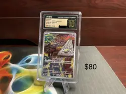 CGC Pristine 10 Drowzee 086/078 Sv1v Violet ex Art Rare Holo JP 2023 - Image 1