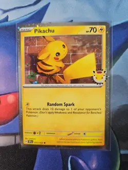 Pikachu (Pokemon Day 2026) 051/162 SWIRL - TAIL SWIRL - Image 3