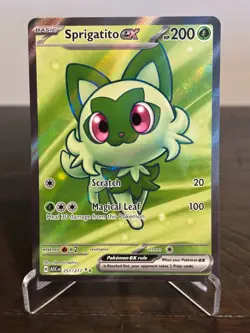 Sprigatito ex 251/217 Ultra Rare Ascended Heroes Pokemon - Image 1