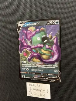 Pokemon Evolving Skies - GARBODOR V - 100/203 - Full Art - M/NM - Image 4