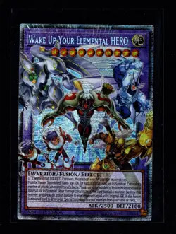 Wake Up Your Elemental HERO RA05 Starlight Rare 1st Edition Yu-Gi-Oh NM - Image 1