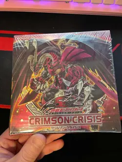 YUGIOH CRIMSON CRISIS 5DS JAPANESE SEALED BOX US SELLER - Image 1