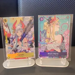 One Piece Yamato & Black Maria Illustration Box Volume 2 Promo Sealed! - Image 1