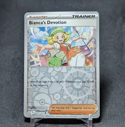 Bianca's Devotion Uncommon Reverse Holo Temporal Forces Pokemon TCG Card 142/162 - Image 1
