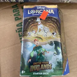 Disney Lorcana Into The Inklands Deck, Mickey Deck Box, Aladdin Card Sleeves Lot - Image 1