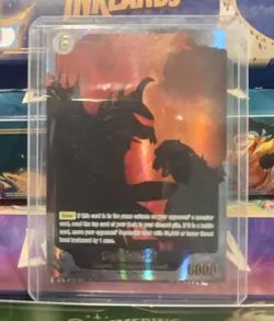 Gigan (2022) EBP01-072+ SP Textured Gold Foil Godzilla Card Game 1st Edition - Image 2