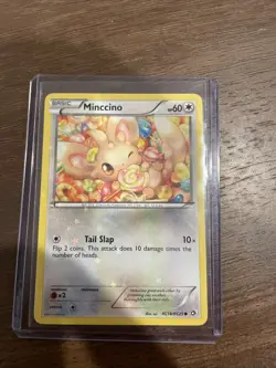 Pokemon TCG Minccino RC18/RC25 Legendary Treasures Radiant Collection - Image 1
