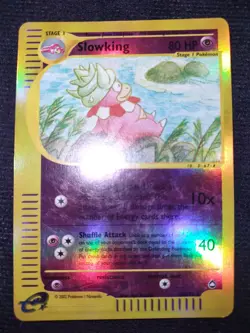 Slowking 34/147 Reverse Holo Pokemon Trading Card Game eCard Aquapolis LP TCG - Image 1