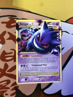 Pokemon TCG Gengar LV.X 2009 97/99 (Lightly Played) - Image 1