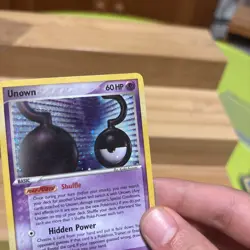 Unown U/28 Pokemon Unseen Forces MP- - Image 3