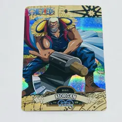Morgan - One Piece Trading Card Game Holo Foil Prism Cool Art Tc8 - Image 1